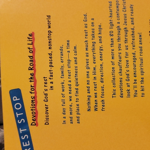 *Bundle of two Devotional books Springtime of the Soul and Rest Stop - Picture 5 of 6